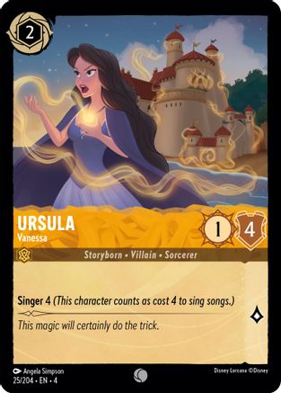 Ursula - Vanessa (4-025) (Cold Foil)
