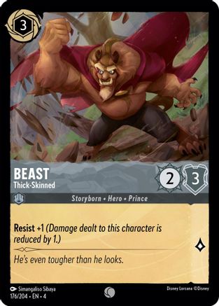 Beast - Thick-Skinned (4-176) (Cold Foil)