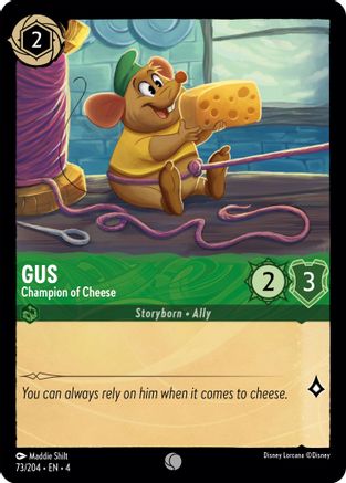 Gus - Champion of Cheese (4-073) (Cold Foil)