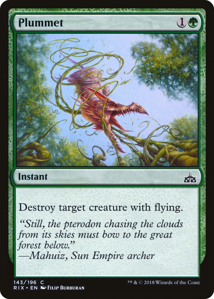 Plummet (RIX-143) (Foil)