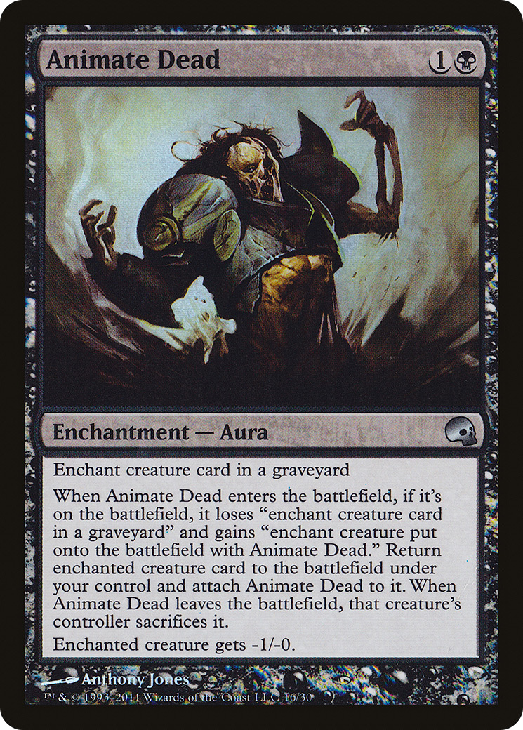 Animate Dead (GRV-016) (Foil)