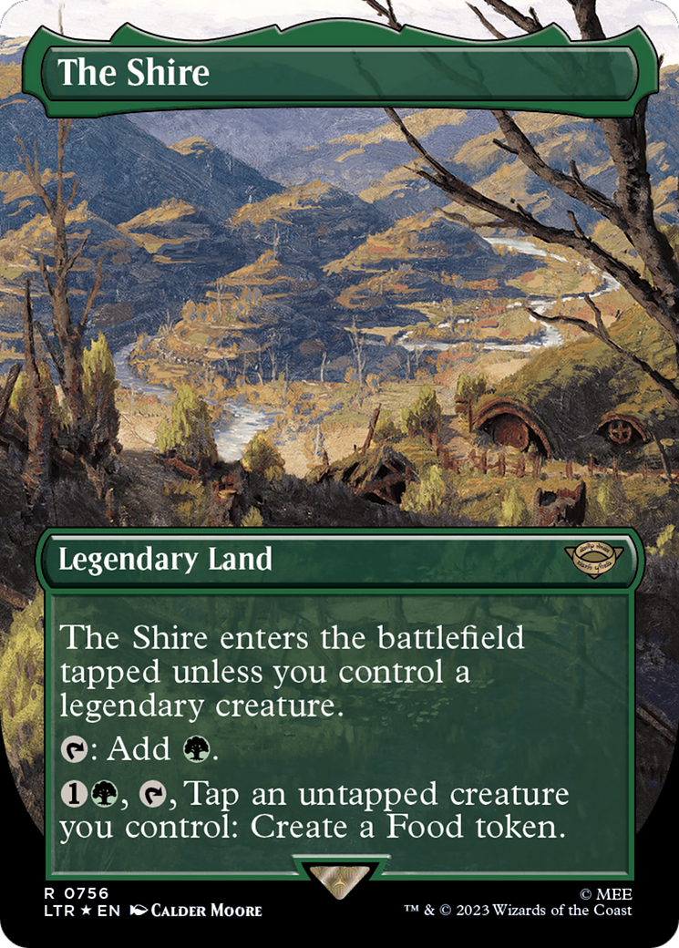 The Shire (LTR-756) (Borderless) (Surge Foil)