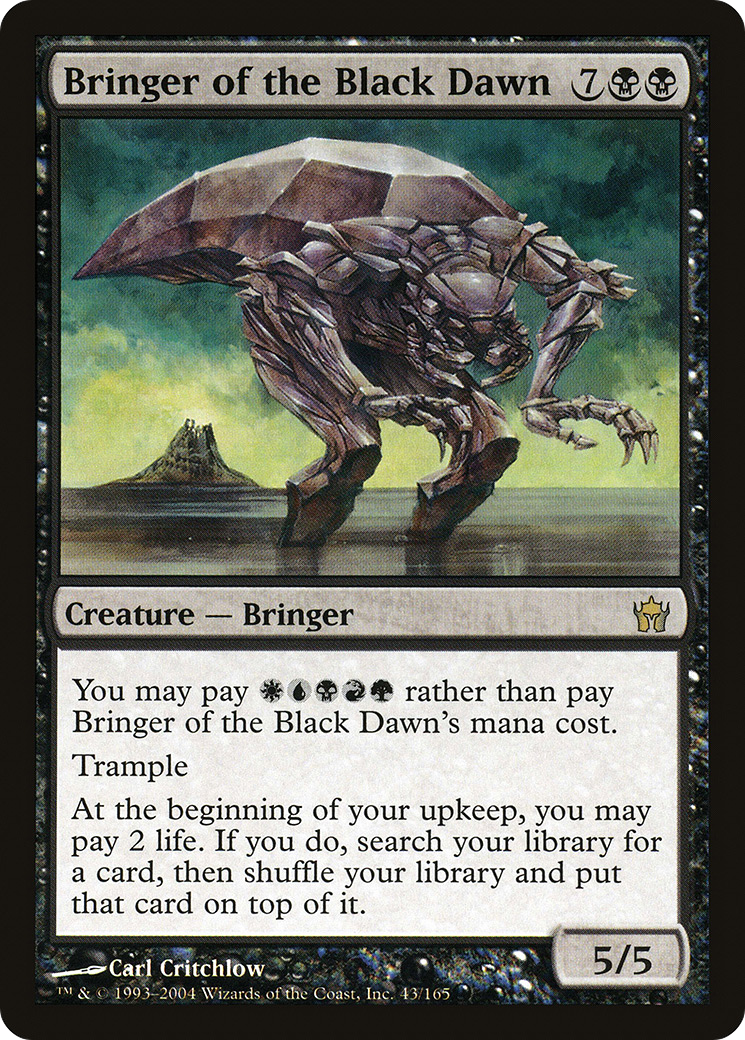 Bringer of the Black Dawn (5DN-043) (Foil)