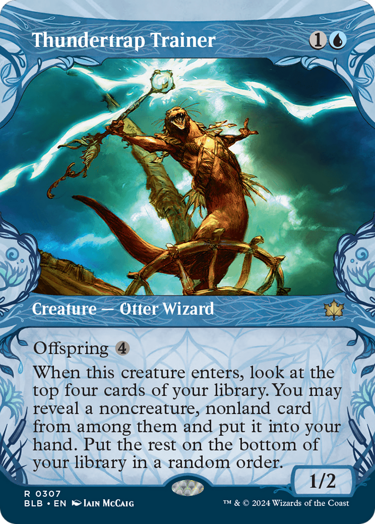 Thundertrap Trainer (BLB-307) (Showcase) (Foil)