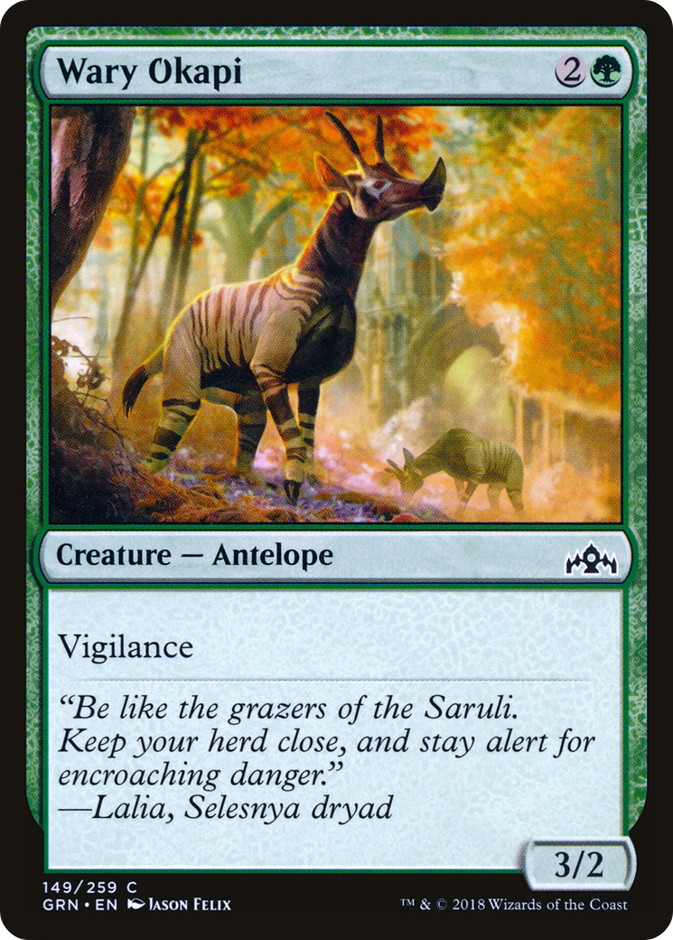 Wary Okapi (GRN-149) (Foil)