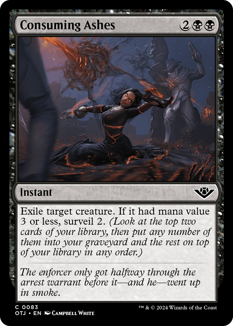 Consuming Ashes (OTJ-083) (Foil)