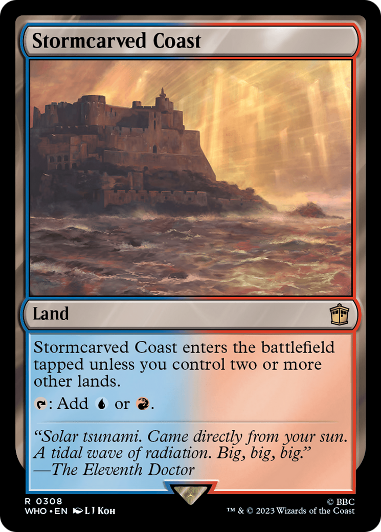 Stormcarved Coast (WHO-308) (Foil)