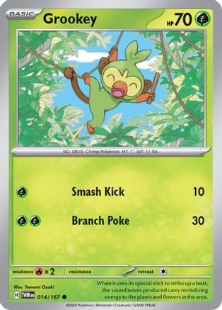Grookey (TWM-014) (Reverse Holofoil)