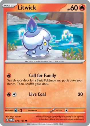 Litwick (TWM-036) (Reverse Holofoil)