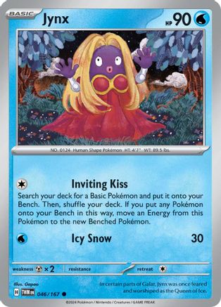 Jynx (TWM-046) (Reverse Holofoil)