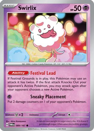 Swirlix (TWM-089) (Reverse Holofoil)