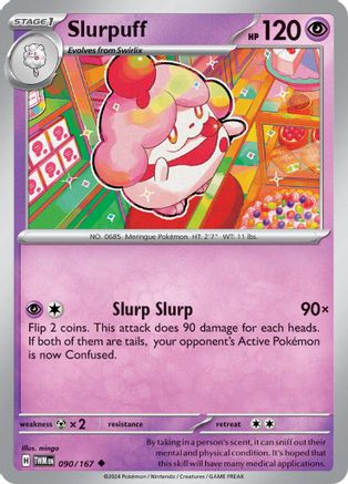 Slurpuff (TWM-090) (Reverse Holofoil)