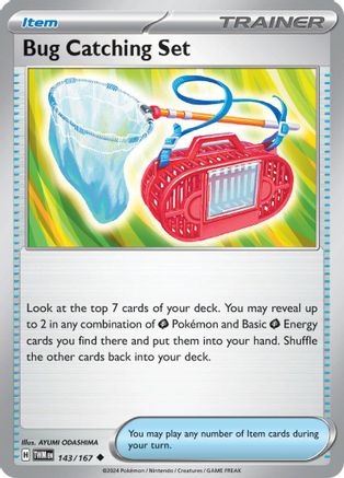 Bug Catching Set (TWM-143) (Reverse Holofoil)