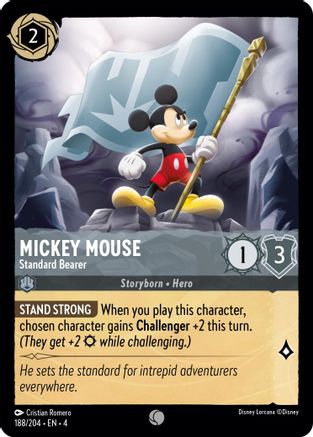 Mickey Mouse - Standard Bearer (4-188)