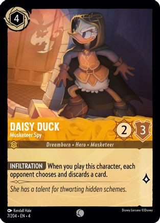 Daisy Duck - Musketeer Spy (4-007)
