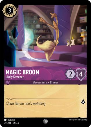 Magic Broom - Lively Sweeper (4-049)