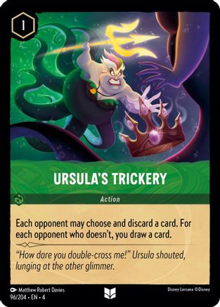 Ursula's Trickery (4-096) (Cold Foil)