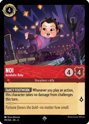 Noi - Acrobatic Baby (4-119) (Cold Foil)