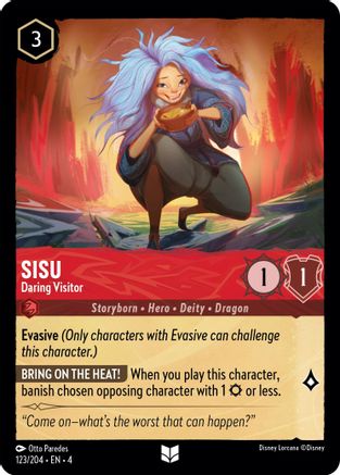 Sisu - Daring Visitor (4-123) (Cold Foil)