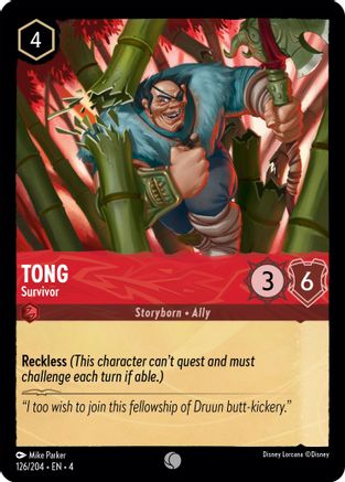 Tong - Survivor (4-126)