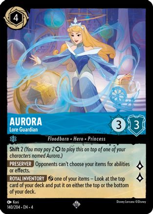 Aurora - Lore Guardian (4-140) (Cold Foil)