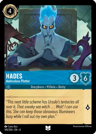 Hades - Meticulous Plotter (4-145) (Cold Foil)