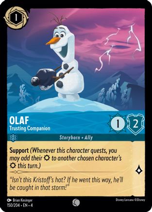 Olaf - Trusting Companion (4-150) (Cold Foil)