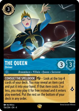 The Queen - Diviner (4-156) (Cold Foil)