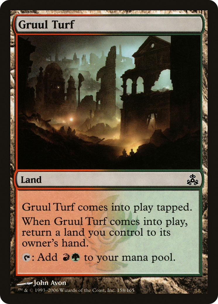 Gruul Turf (GPT-158) (Foil)