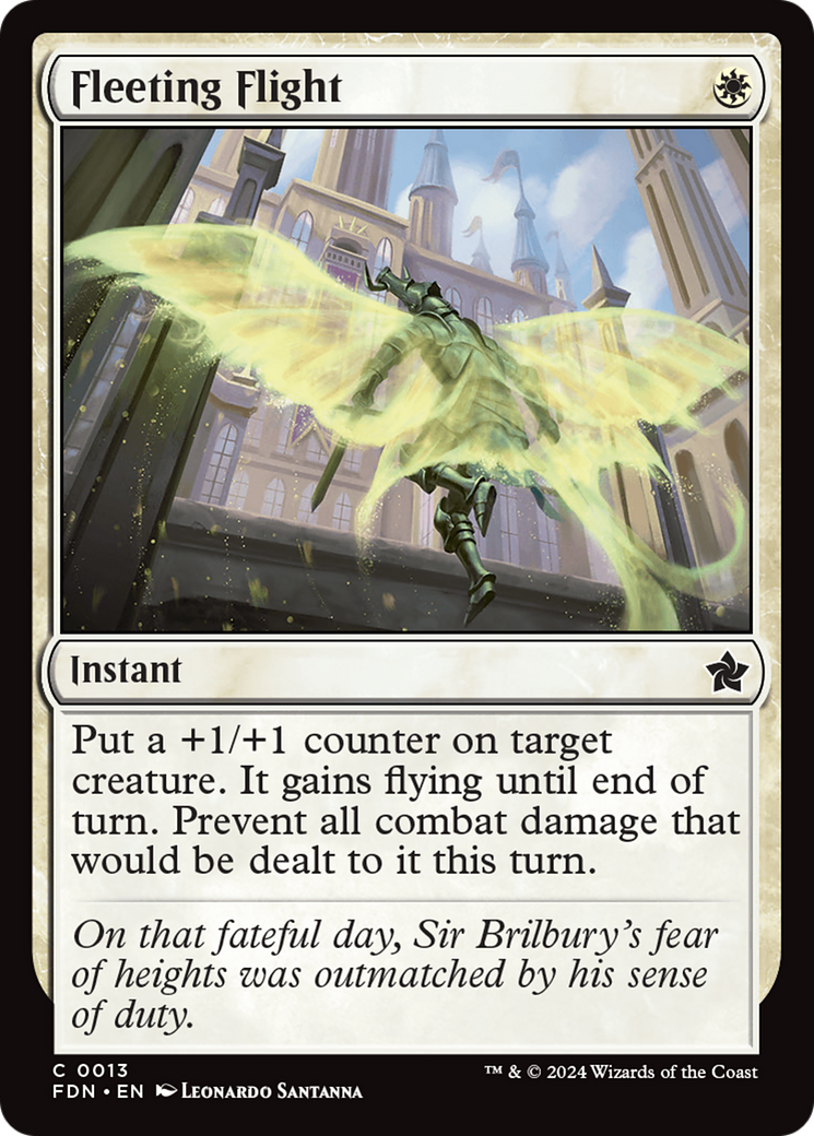 Fleeting Flight (FDN-013) (Foil)