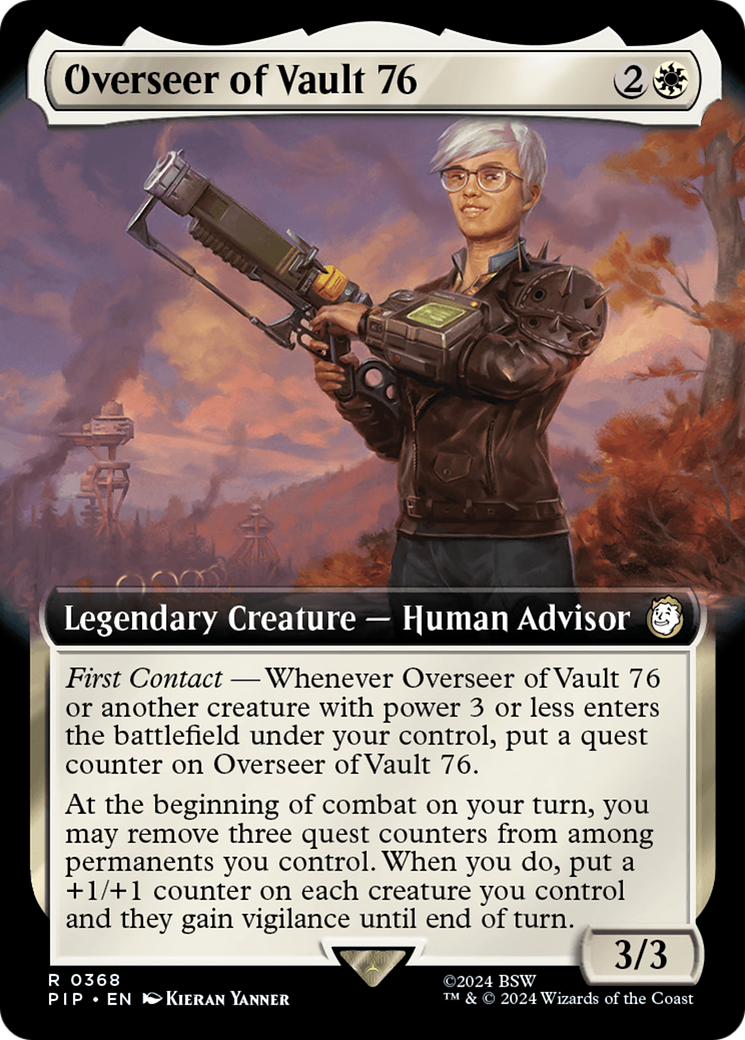 Overseer of Vault 76 (PIP-368) (Extended Art) (Foil)
