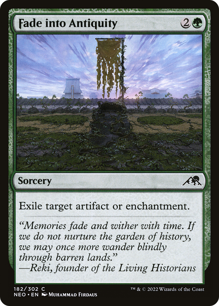 Fade into Antiquity (NEO-182) (Foil)