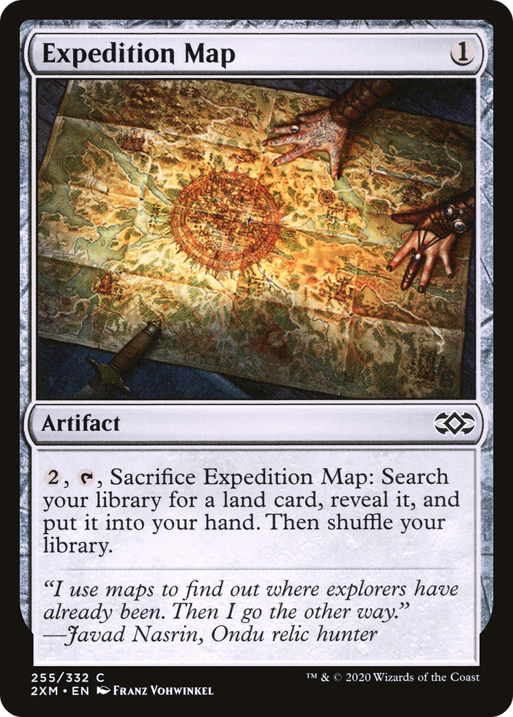 Expedition Map (2XM-255)