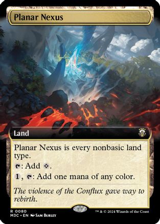 Planar Nexus (Extended Art) (Ripple Foil) (M3C-080)