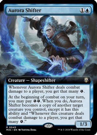 Aurora Shifter (Extended Art) (Ripple Foil) (M3C-045)