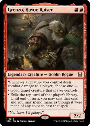 Grenzo, Havoc Raiser (Ripple Foil) (M3C-213)