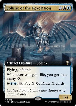 Sphinx of the Revelation (Extended Art) (Ripple Foil) (M3C-075)