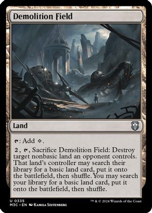 Demolition Field (Ripple Foil) (M3C-335)