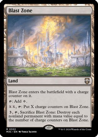 Blast Zone (Ripple Foil) (M3C-322)
