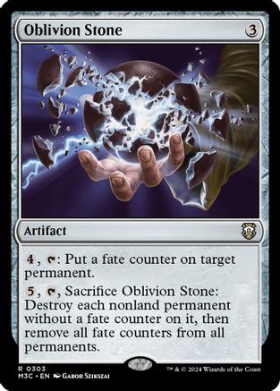 Oblivion Stone (Ripple Foil) (M3C-303)
