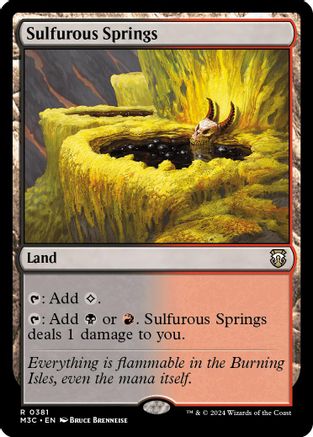 Sulfurous Springs (Ripple Foil) (M3C-381)
