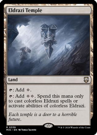 Eldrazi Temple (Ripple Foil) (M3C-339)