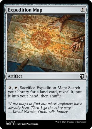 Expedition Map (Ripple Foil) (M3C-292)