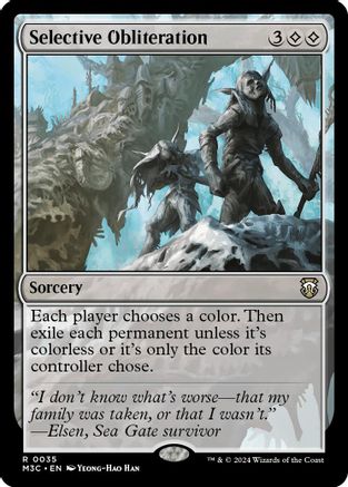 Selective Obliteration (Ripple Foil) (M3C-035)