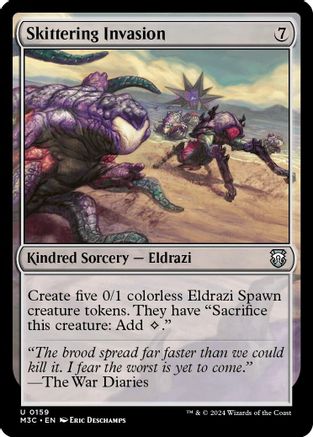 Skittering Invasion (Ripple Foil) (M3C-159)