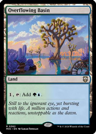 Overflowing Basin (Ripple Foil) (M3C-362)