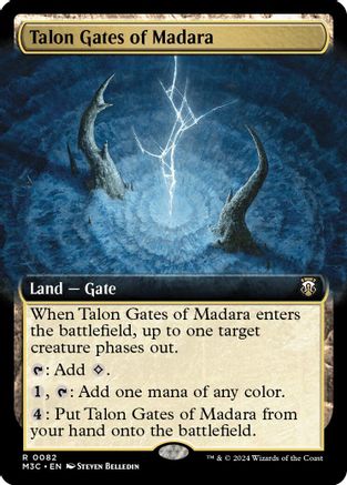 Talon Gates of Madara (Extended Art) (Ripple Foil) (M3C-082)
