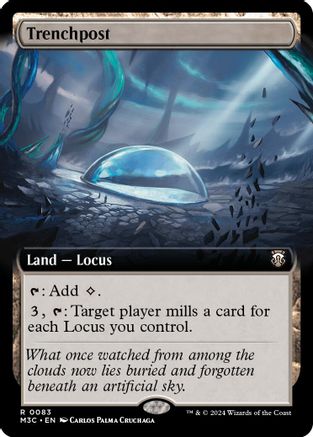 Trenchpost (Extended Art) (Ripple Foil) (M3C-083)