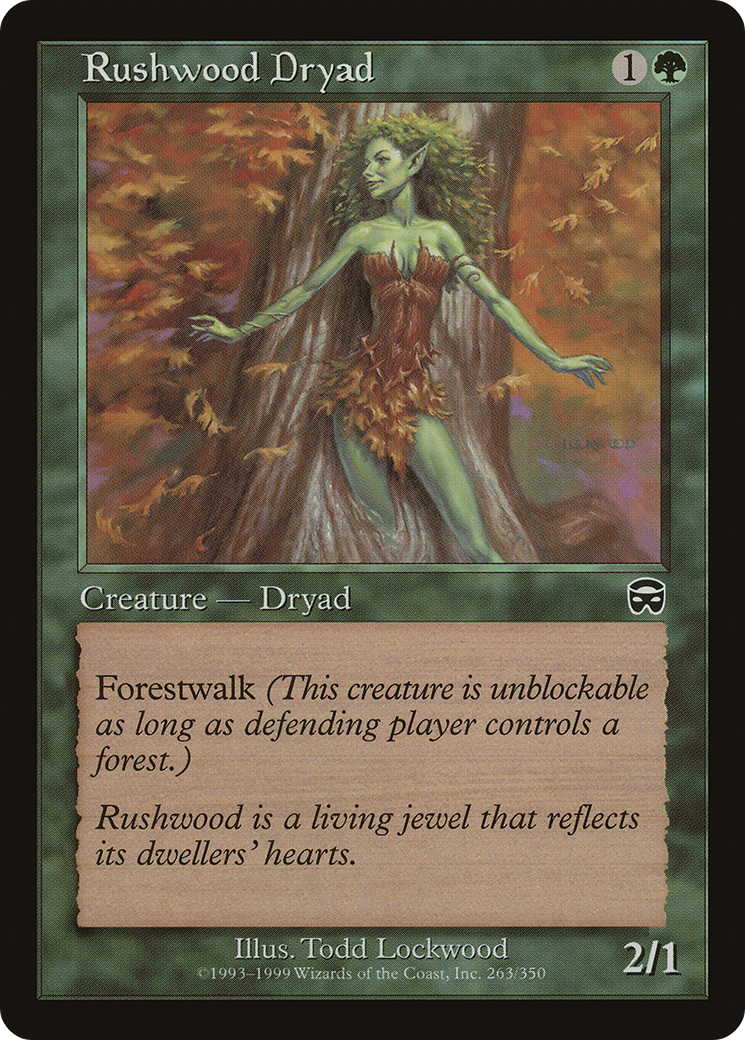 Rushwood Dryad (MMQ-263) (Foil)