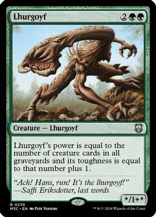 Lhurgoyf (Ripple Foil) (M3C-235)